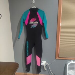 Vintage Sea Doo Women's Full Wet Suit Size S/M